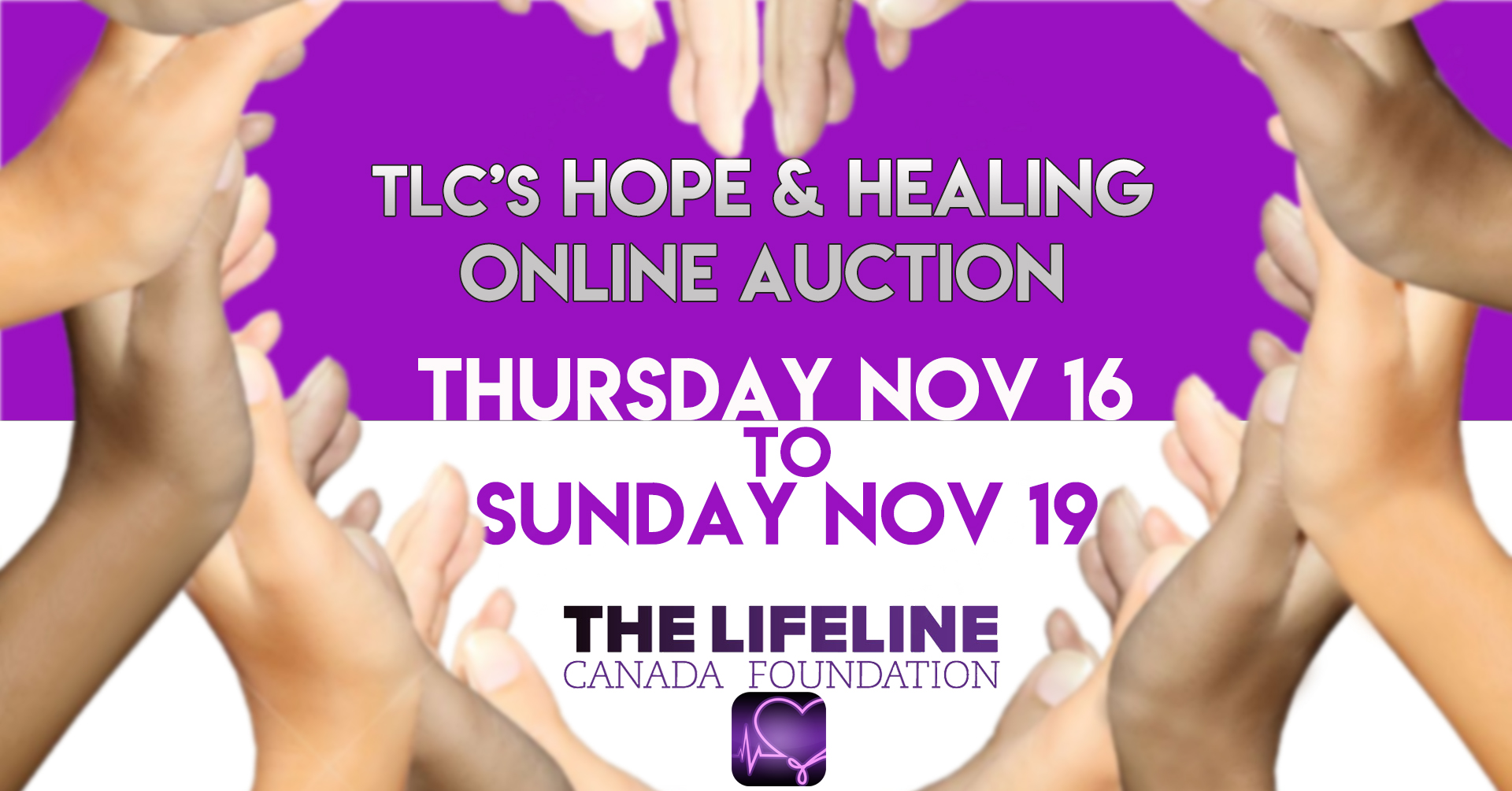 TLC’s Hope and Healing Online Auction Logo