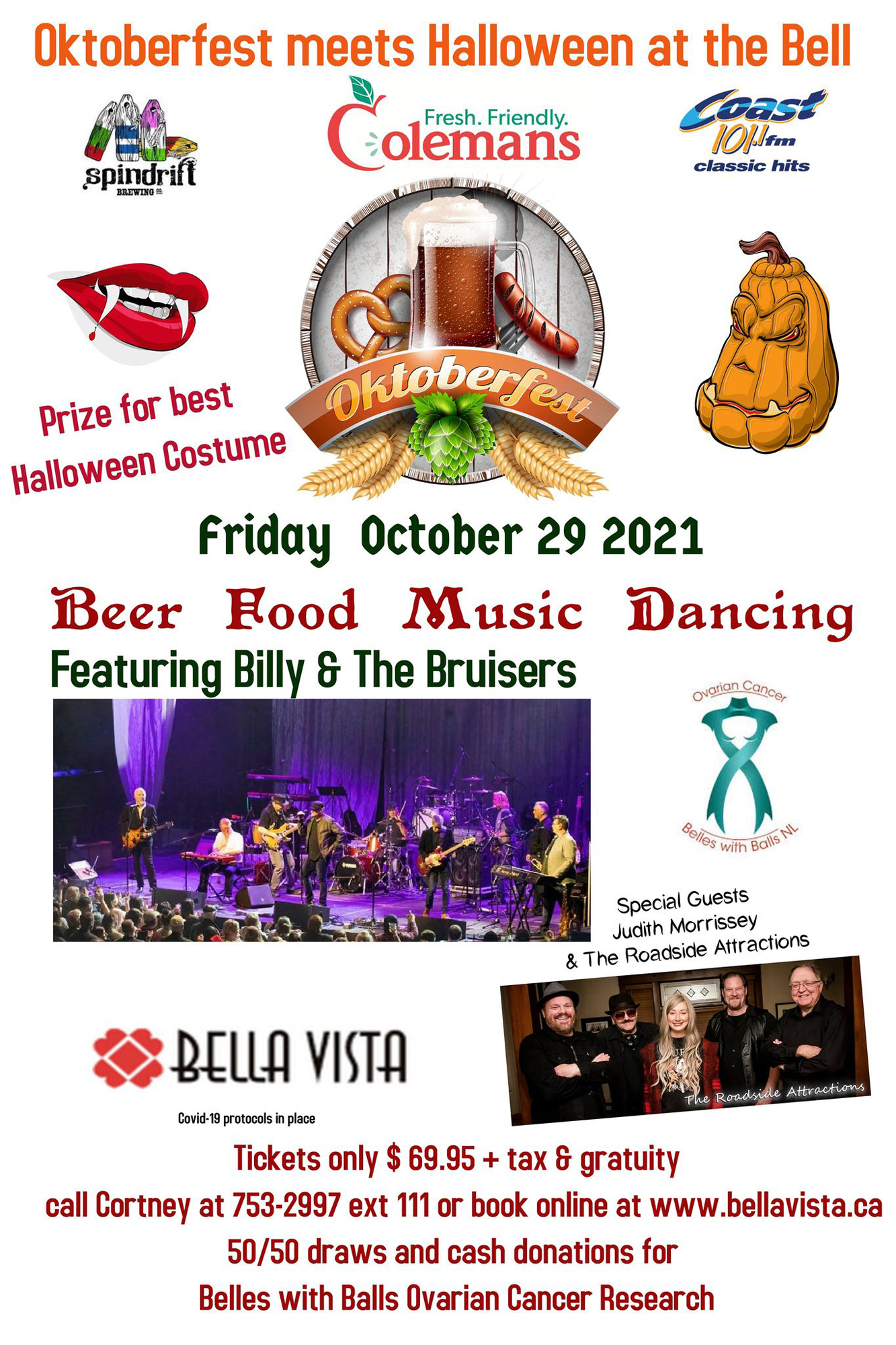 “OktoberFest Meets Halloween” at The Bella Vista Logo