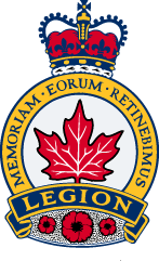 Royal Canadian Legion, Pleasantville Branch 56 Logo