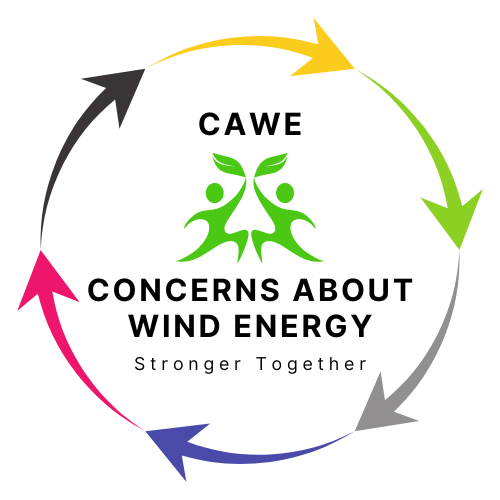 Concerns About Wind Energy (CAWE) Logo